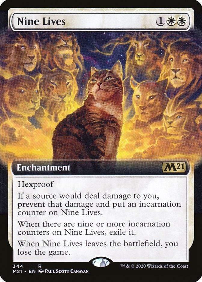 Magic: The Gathering MTG Single Nine Lives (Extended) [Core Set 2021]