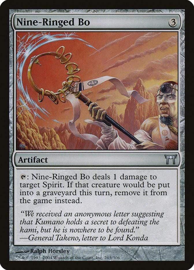 Magic: The Gathering MTG Single Nine-Ringed Bo [Champions of Kamigawa]