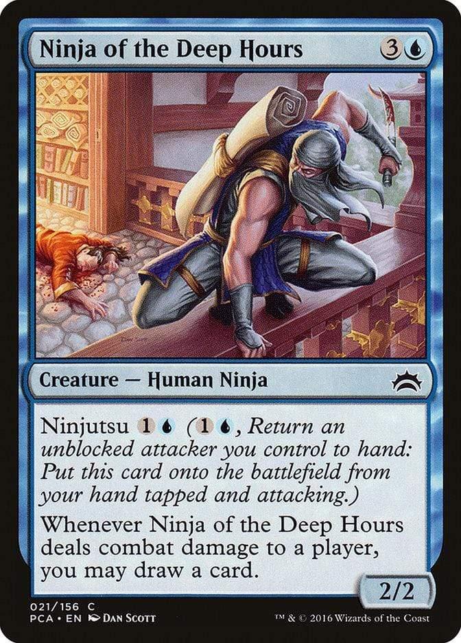 Magic: The Gathering MTG Single Ninja of the Deep Hours [Planechase Anthology]