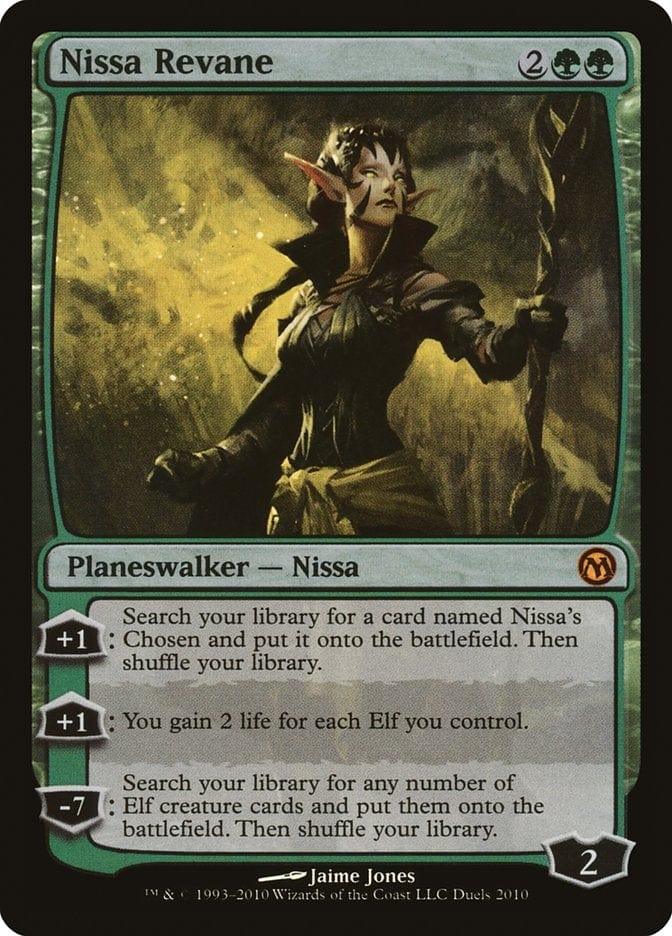 Magic: The Gathering MTG Single Nissa Revane (Duels of the Planeswalkers Promos) [Duels of the Planeswalkers Promos 2010]