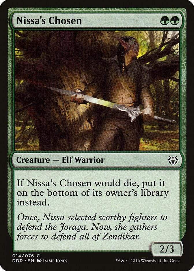 Magic: The Gathering MTG Single Nissa's Chosen [Duel Decks: Nissa vs. Ob Nixilis]