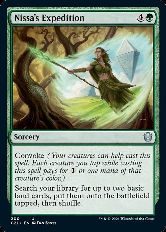 Magic: The Gathering MTG Single Nissa's Expedition [Commander 2021]