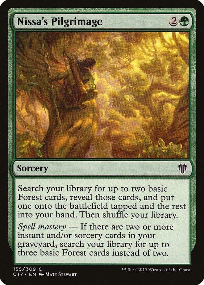 Magic: The Gathering MTG Single Nissa's Pilgrimage [Commander 2017]