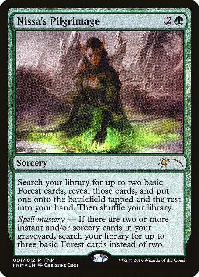 Magic: The Gathering MTG Single Nissa's Pilgrimage [Friday Night Magic 2016]