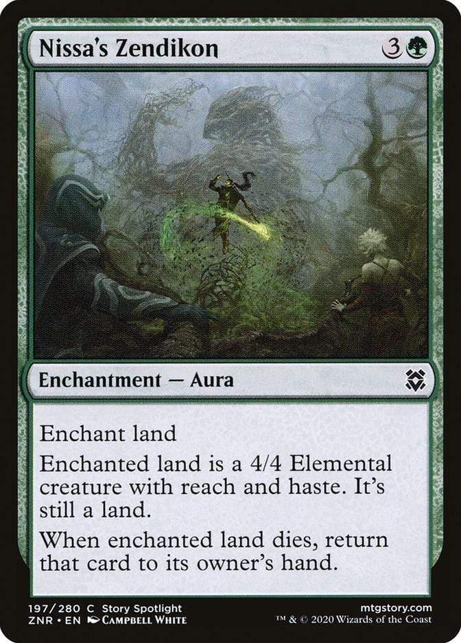 Magic: The Gathering MTG Single Nissa's Zendikon [Zendikar Rising]