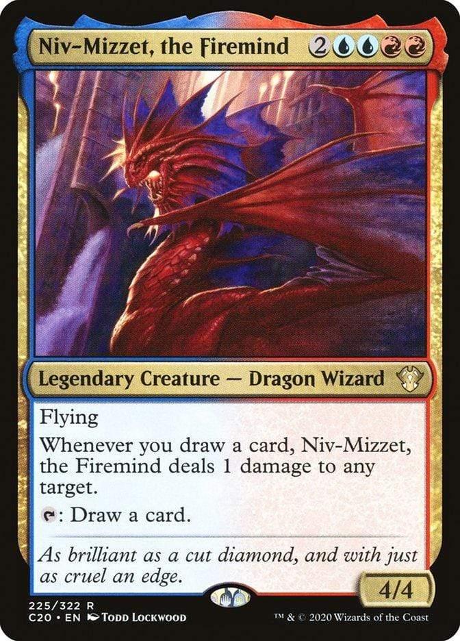 Magic: The Gathering MTG Single Niv-Mizzet, the Firemind [Commander 2020]