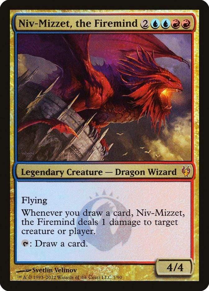 Magic: The Gathering MTG Single Niv-Mizzet, the Firemind [Duel Decks: Izzet vs. Golgari]