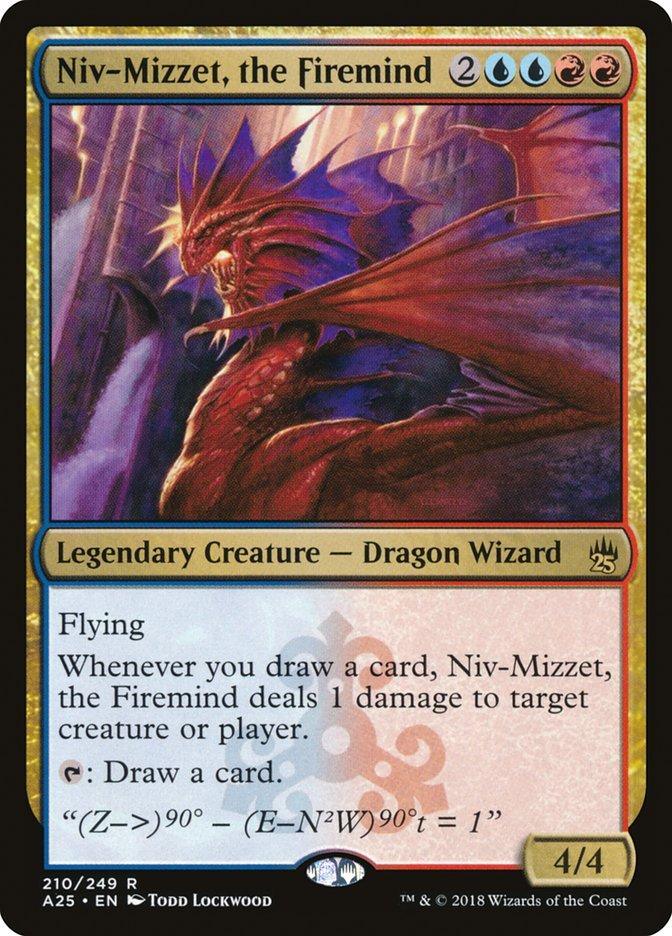 Magic: The Gathering MTG Single Niv-Mizzet, the Firemind [Masters 25]