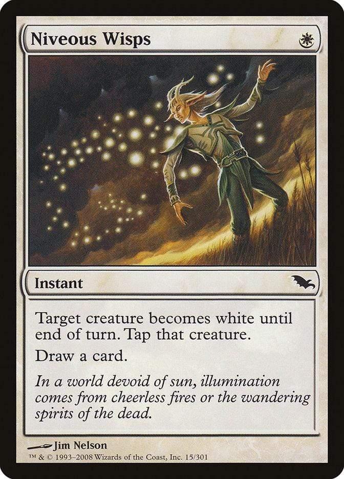 Magic: The Gathering MTG Single Niveous Wisps [Shadowmoor]