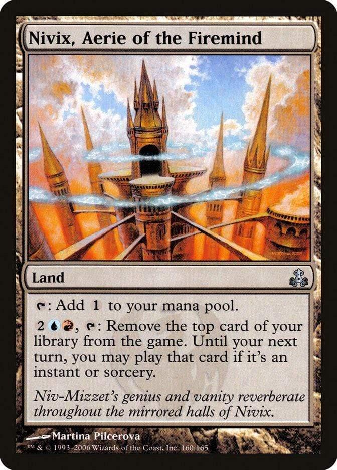 Magic: The Gathering MTG Single Nivix, Aerie of the Firemind [Guildpact]
