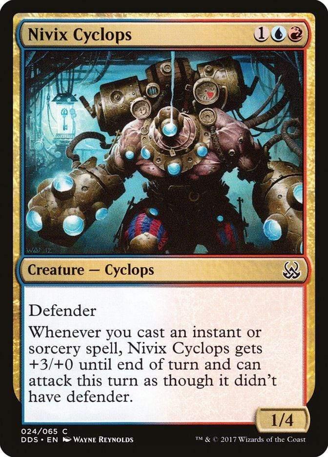 Magic: The Gathering MTG Single Nivix Cyclops [Duel Decks: Mind vs. Might]