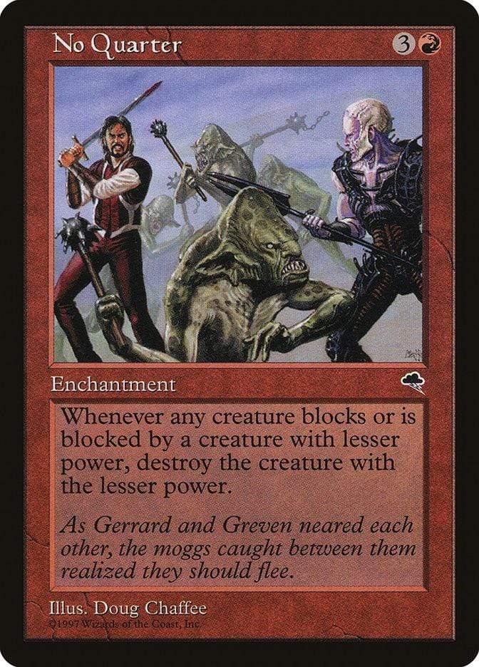 Magic: The Gathering MTG Single No Quarter [Tempest]