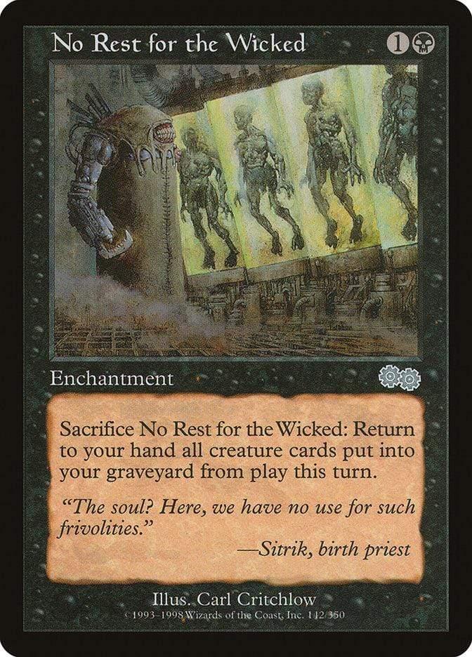 Magic: The Gathering MTG Single No Rest for the Wicked [Urza's Saga]