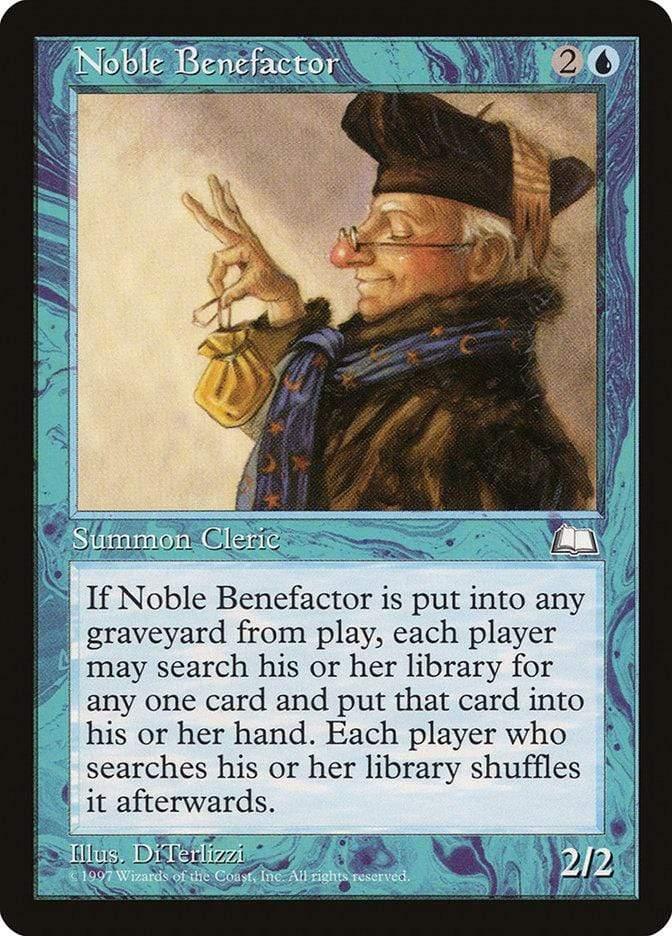 Magic: The Gathering MTG Single Noble Benefactor [Weatherlight]