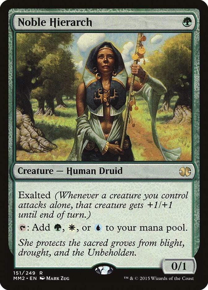 Magic: The Gathering MTG Single Noble Hierarch [Modern Masters 2015]