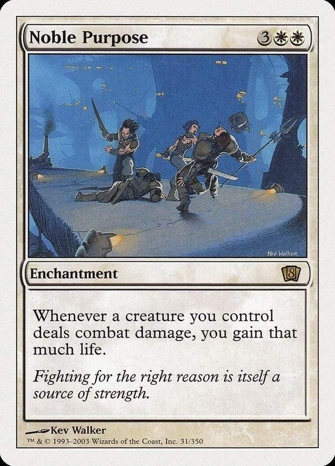 Magic: The Gathering MTG Single Noble Purpose [Eighth Edition]
