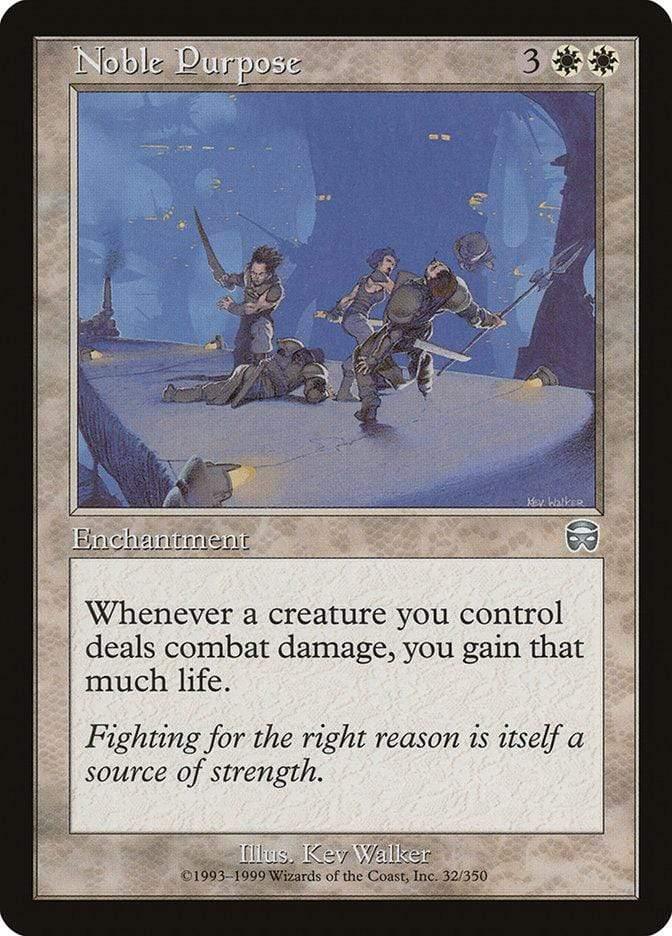 Magic: The Gathering MTG Single Noble Purpose [Mercadian Masques]