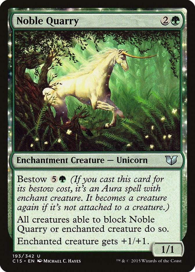Magic: The Gathering MTG Single Noble Quarry [Commander 2015]