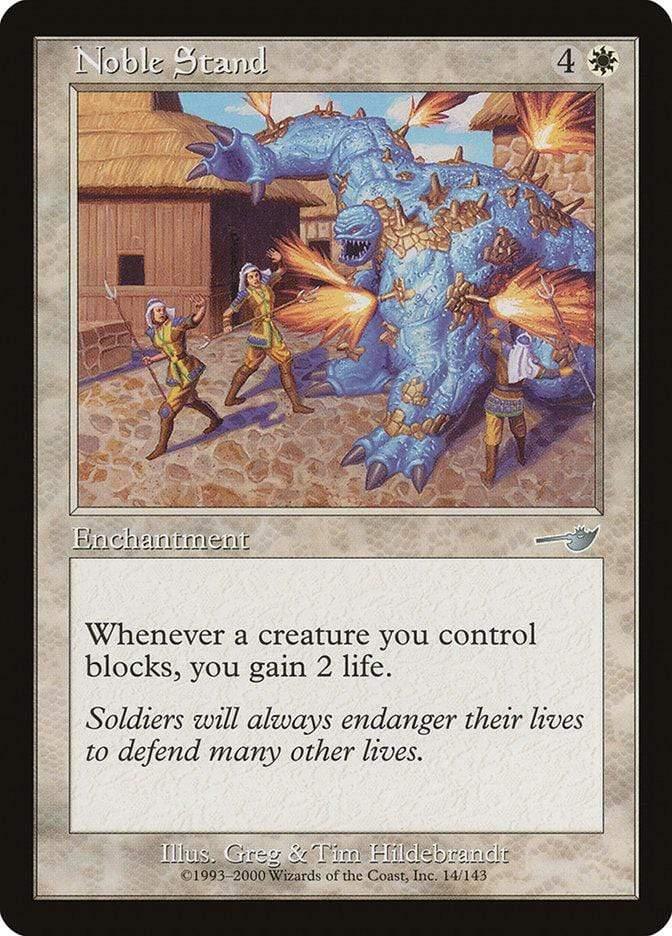 Magic: The Gathering MTG Single Noble Stand [Nemesis]