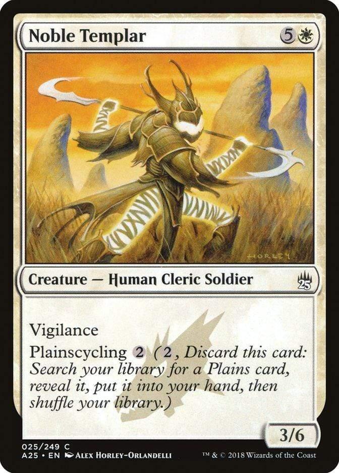 Magic: The Gathering MTG Single Noble Templar [Masters 25]