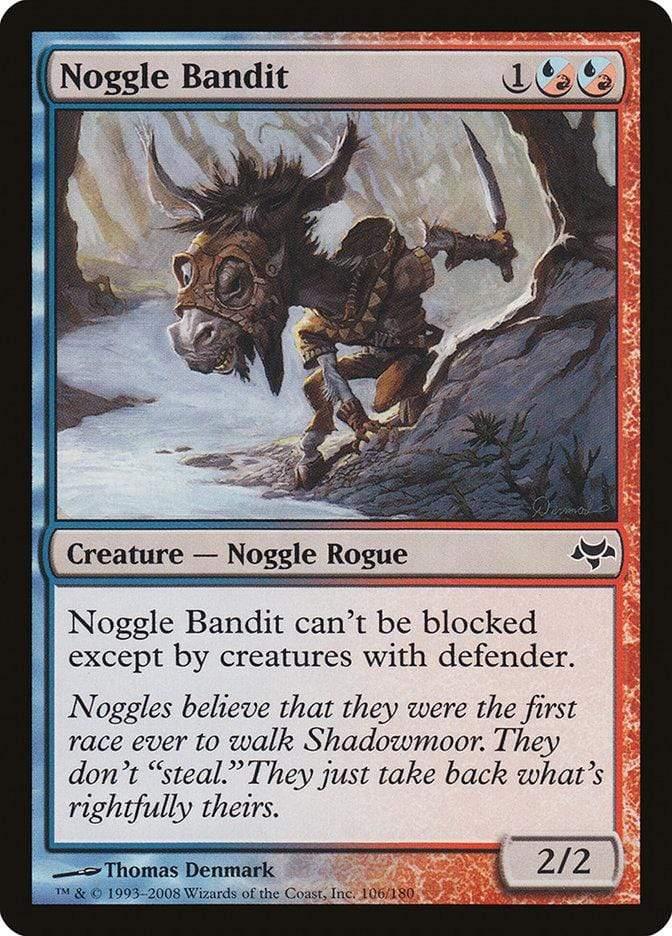Magic: The Gathering MTG Single Noggle Bandit [Eventide]