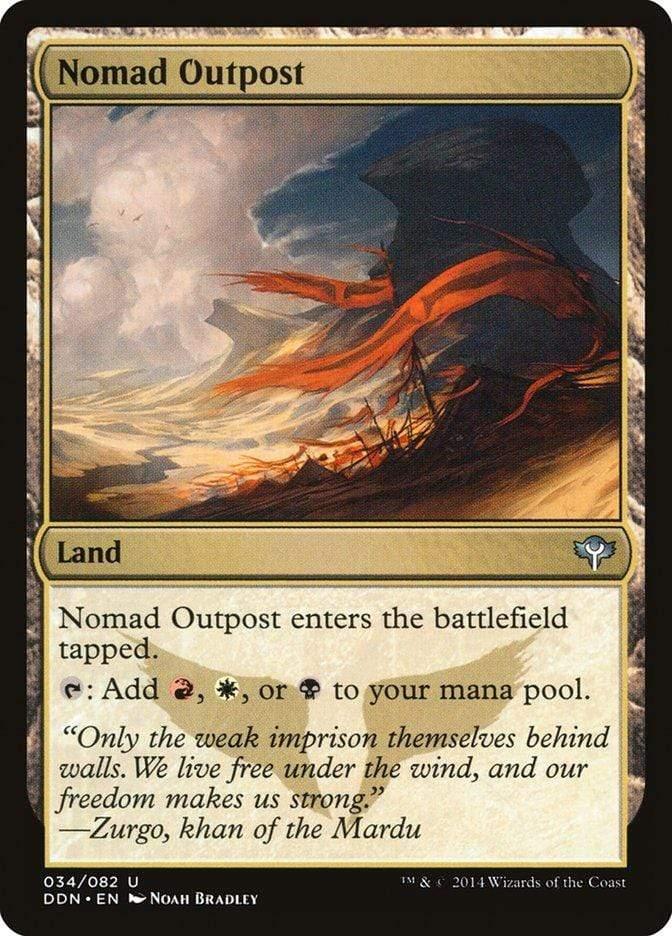 Magic: The Gathering MTG Single Nomad Outpost [Duel Decks: Speed vs. Cunning]