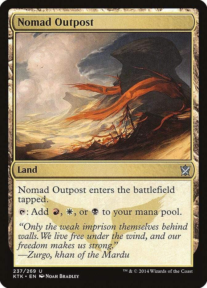 Magic: The Gathering MTG Single Nomad Outpost [Khans of Tarkir]