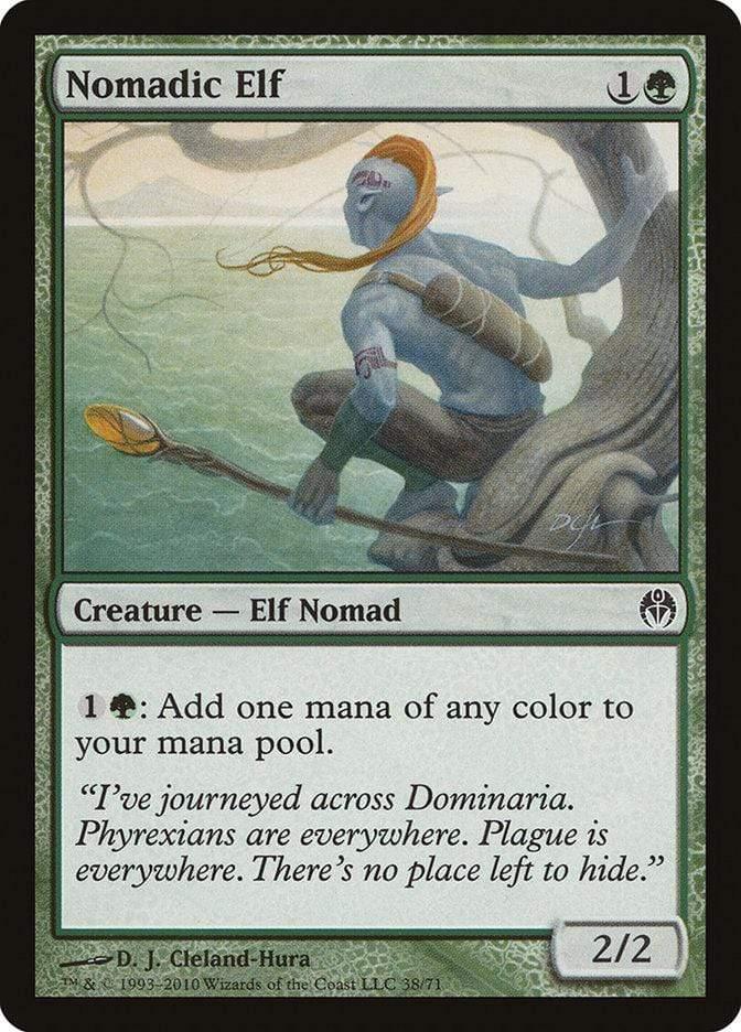 Magic: The Gathering MTG Single Nomadic Elf [Duel Decks: Phyrexia vs. the Coalition]