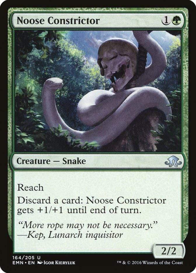 Magic: The Gathering MTG Single Noose Constrictor [Eldritch Moon]