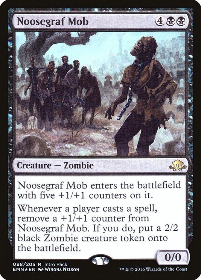 Magic: The Gathering MTG Single Noosegraf Mob (Intro Pack) [Eldritch Moon Promos]