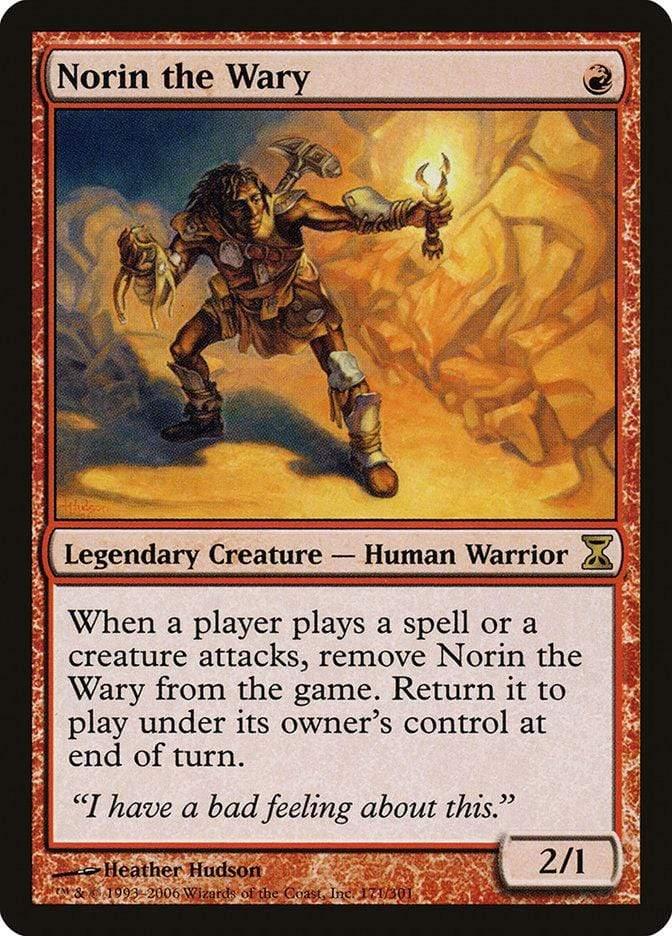 Magic: The Gathering MTG Single Norin the Wary [Time Spiral]