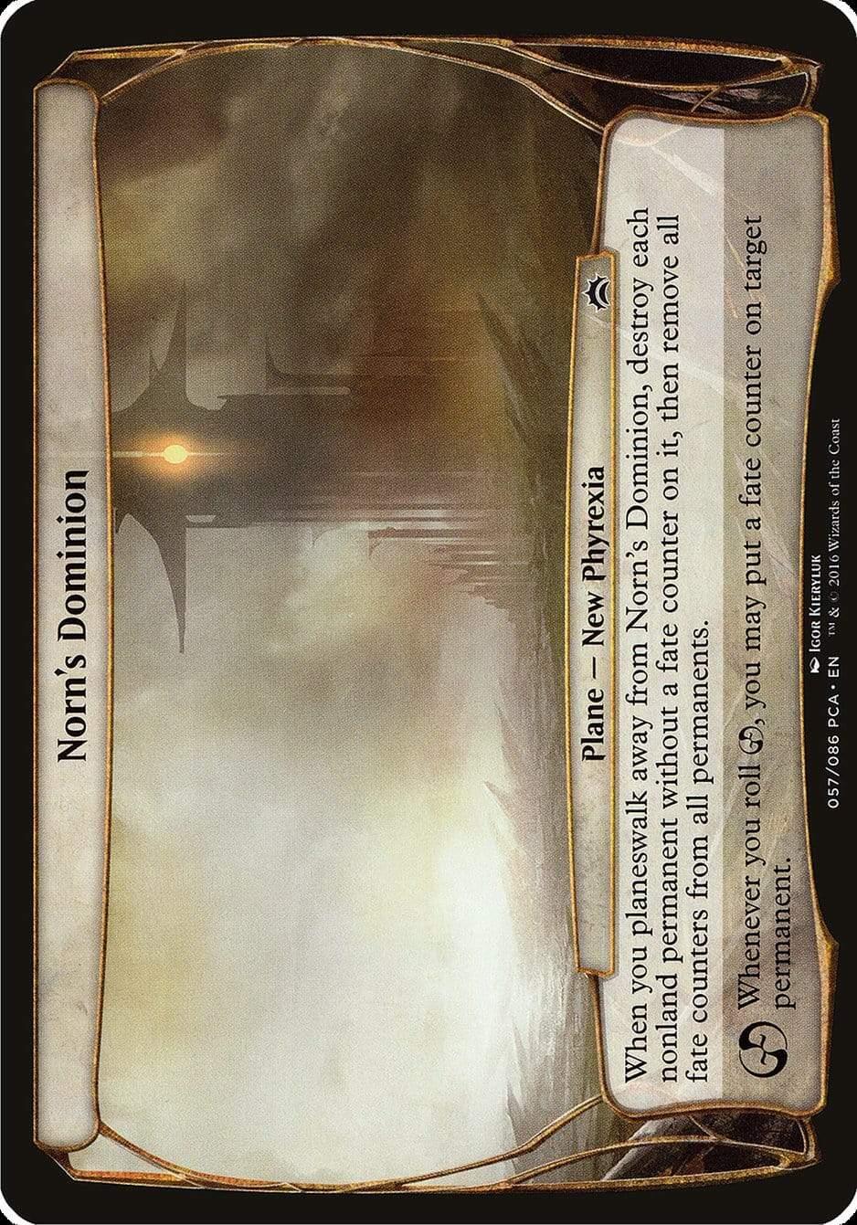 Magic: The Gathering MTG Single Norn's Dominion (Planes) [Planechase Anthology Planes]