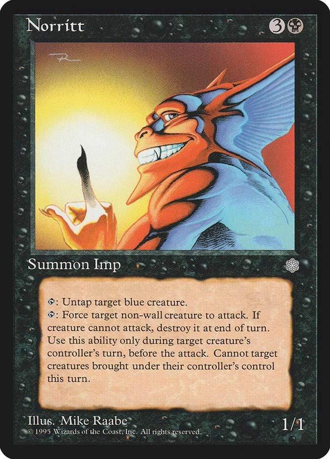 Magic: The Gathering MTG Single Norritt [Ice Age]