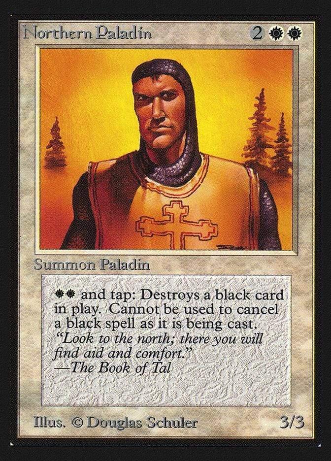 Magic: The Gathering MTG Single Northern Paladin [International Collectors’ Edition]
