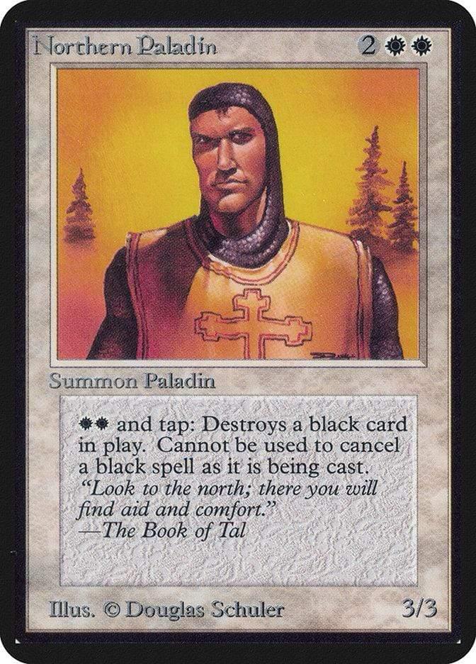 Magic: The Gathering MTG Single Northern Paladin [Limited Edition Alpha]