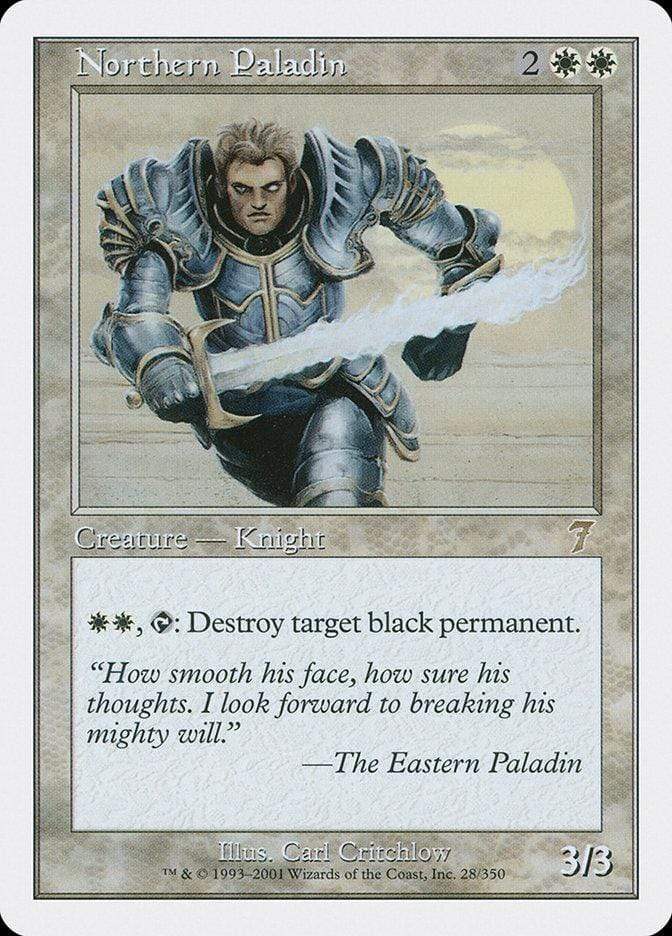 Magic: The Gathering MTG Single Northern Paladin [Seventh Edition]
