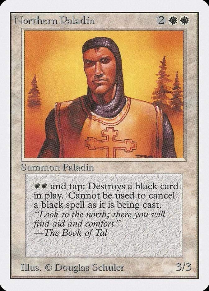 Magic: The Gathering MTG Single Northern Paladin [Unlimited Edition]