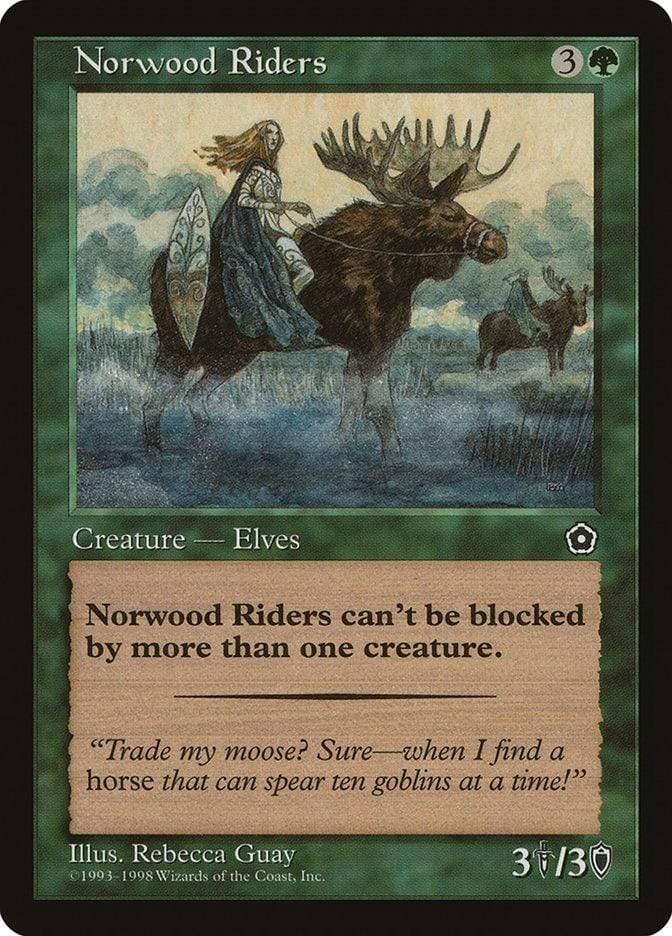 Magic: The Gathering MTG Single Norwood Riders [Portal Second Age]