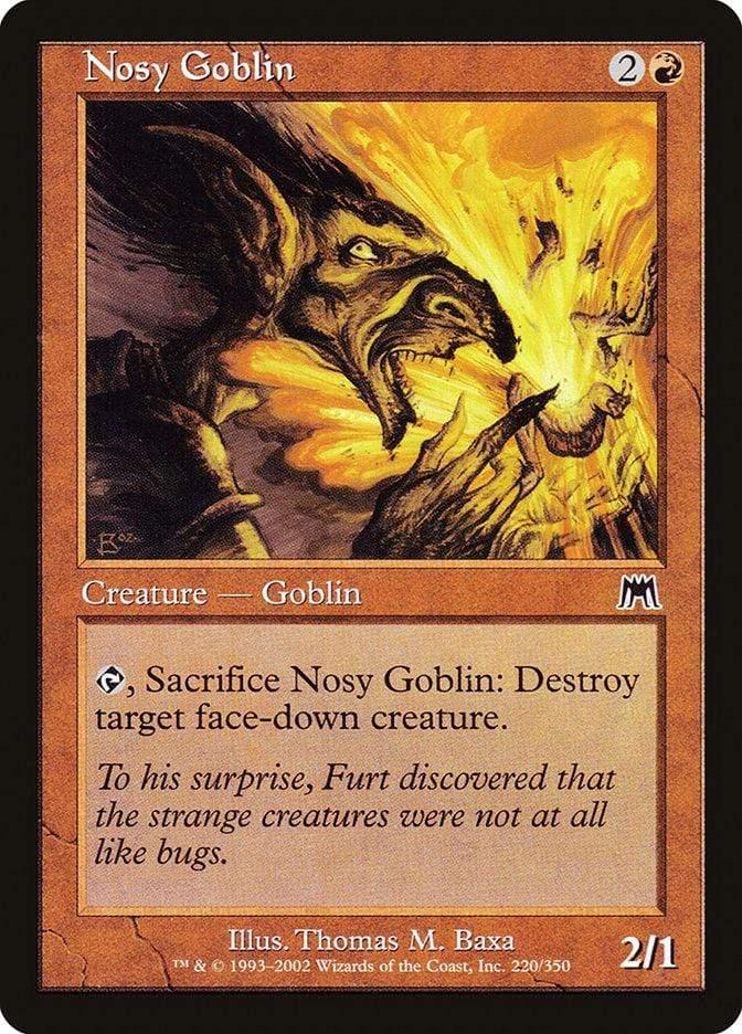 Magic: The Gathering MTG Single Nosy Goblin [Onslaught]