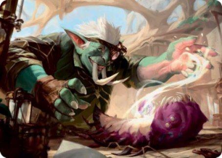 Magic: The Gathering MTG Single Novice Dissector Art Card [Strixhaven: School of Mages Art Series]