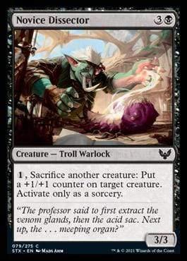 Magic: The Gathering MTG Single Novice Dissector [Strixhaven: School of Mages]