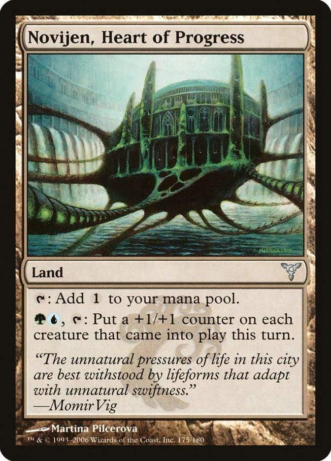 Magic: The Gathering MTG Single Novijen, Heart of Progress [Dissension]