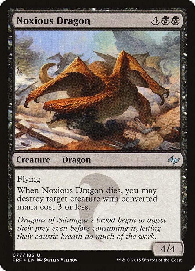 Magic: The Gathering MTG Single Noxious Dragon [Fate Reforged]