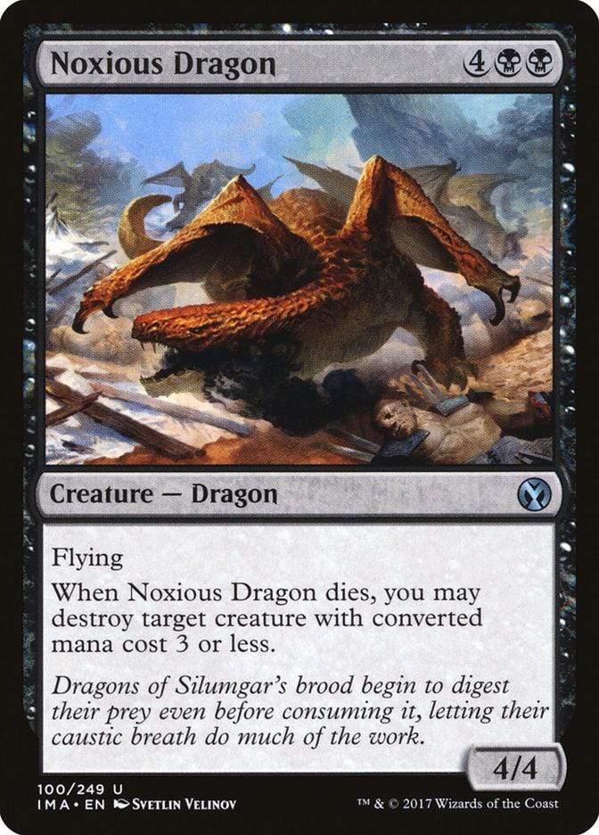 Magic: The Gathering MTG Single Noxious Dragon [Iconic Masters]