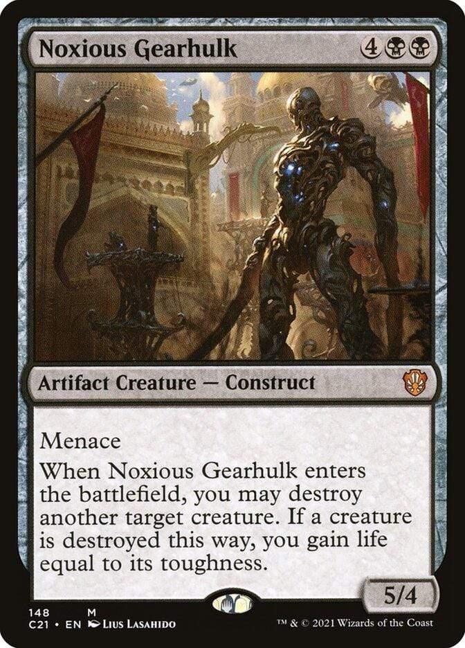 Magic: The Gathering MTG Single Noxious Gearhulk [Commander 2021]