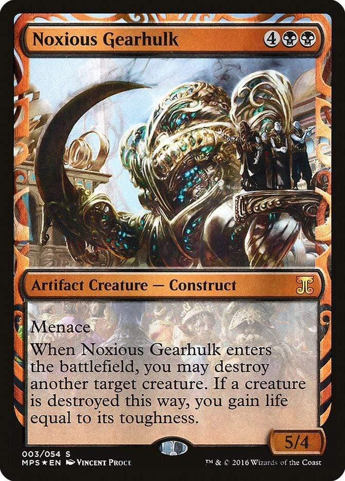Magic: The Gathering MTG Single Noxious Gearhulk [Kaladesh Inventions]