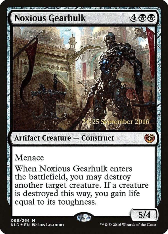 Magic: The Gathering MTG Single Noxious Gearhulk  [Kaladesh Prerelease Promos]