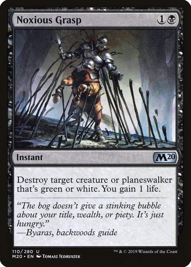 Magic: The Gathering MTG Single Noxious Grasp [Core Set 2020]