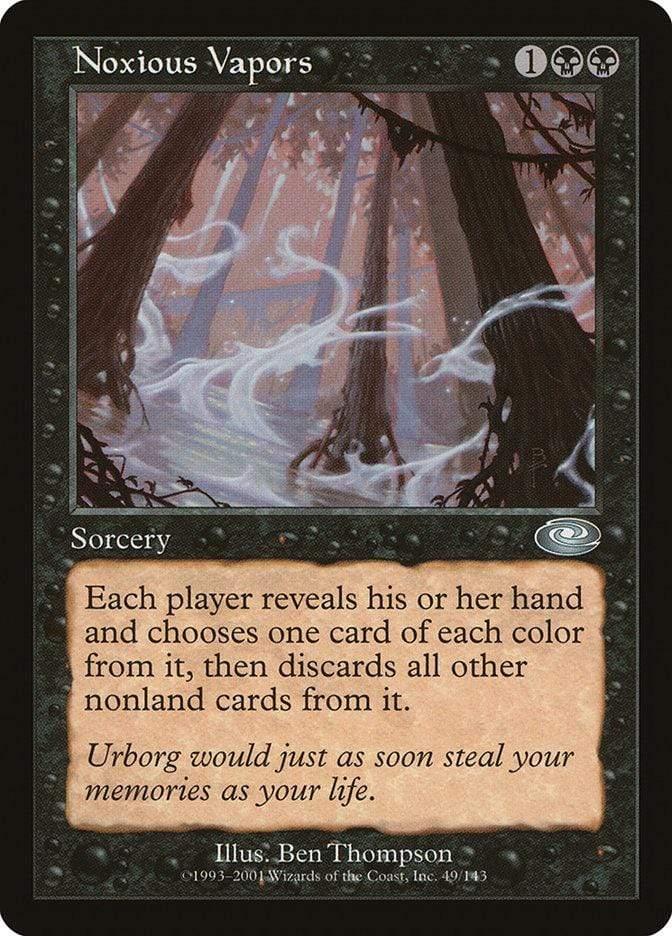 Magic: The Gathering MTG Single Noxious Vapors [Planeshift]