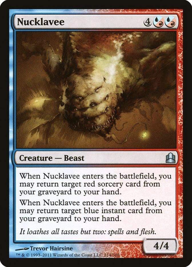 Magic: The Gathering MTG Single Nucklavee [Commander 2011]